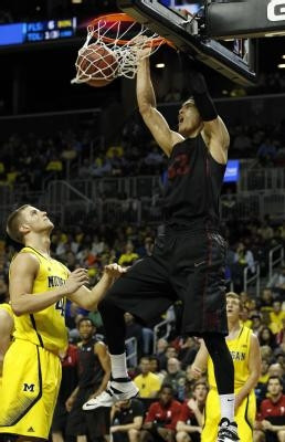 Max Bielfeldt (44) and Spike Albrecht (2)
