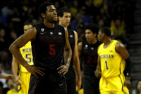Jordan Morgan (52) and Glenn Robinson III (1)