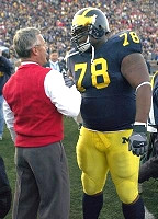Gabe Watson and Jim Tressel