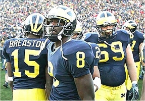 Steve Breaston, Jason Avant, Brandon Harrison, and David Schoonover