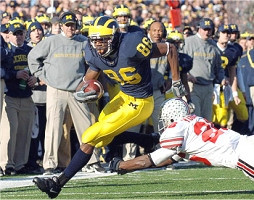 Mario Manningham and Lloyd Carr