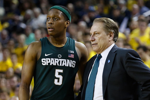 Michigan State Head Coach Tom Izzo