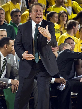 Michigan State Head Coach Tom Izzo