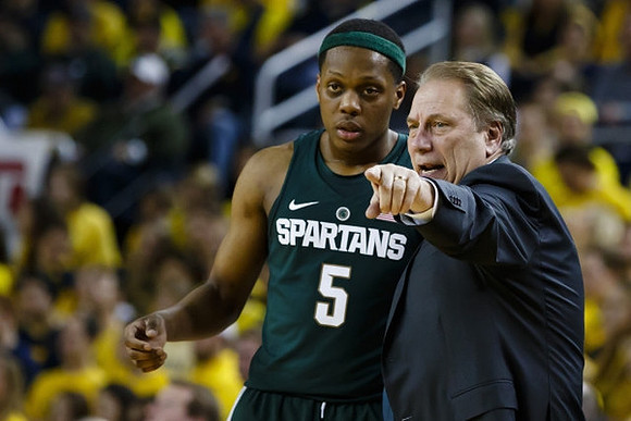 Michigan State Head Coach Tom Izzo