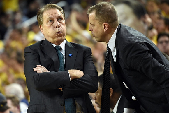 Michigan State Head Coach Tom Izzo