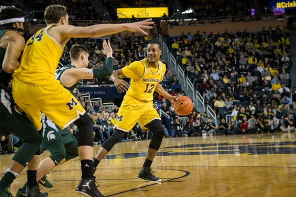 Mark Donnal (34) and Muhammad-Ali Abdur-Rahkman (12)
