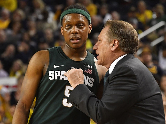Michigan State Head Coach Tom Izzo