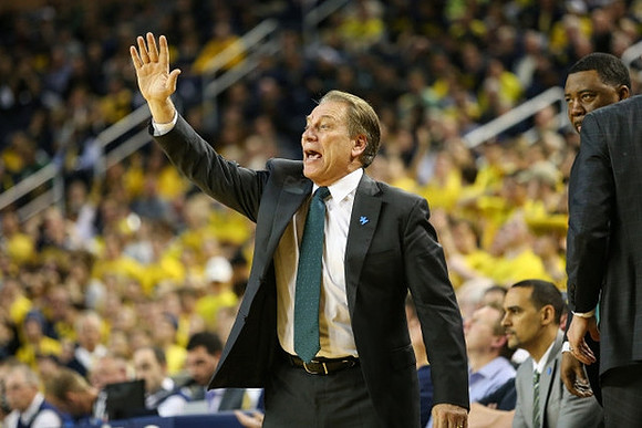 Michigan State Head Coach Tom Izzo