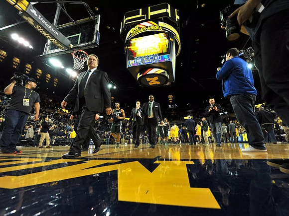 Michigan State Head Coach Tom Izzo