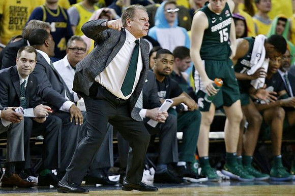Michigan State Head Coach Tom Izzo