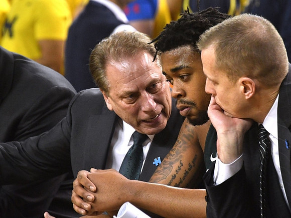 Michigan State Head Coach Tom Izzo