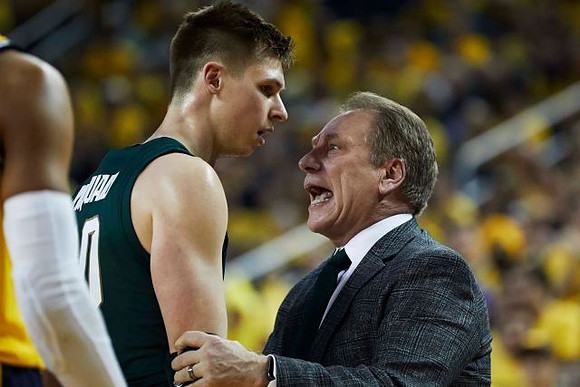 Michigan State Head Coach Tom Izzo
