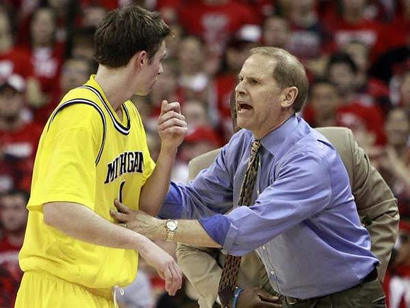 Stu Douglass (1) and John Beilein