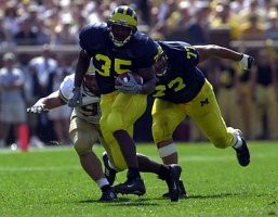 B.J. Askew (35) and Tony Pape (77)