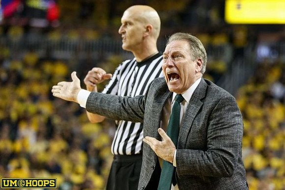 Michigan State Head Coach Tom Izzo