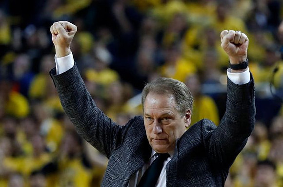 Michigan State Head Coach Tom Izzo