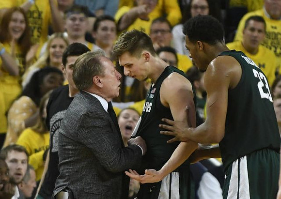 Michigan State Head Coach Tom Izzo