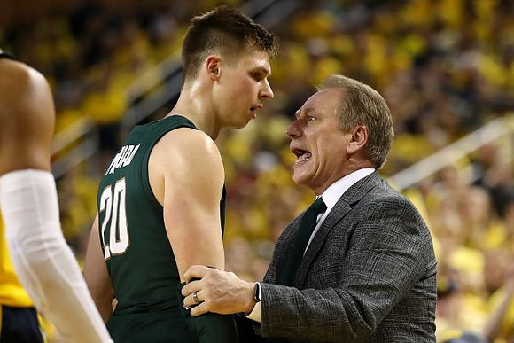 Michigan State Head Coach Tom Izzo