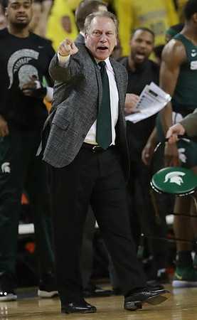 Michigan State Head Coach Tom Izzo