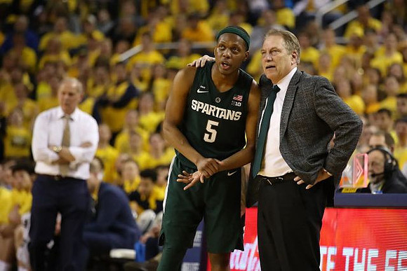 Michigan State Head Coach Tom Izzo