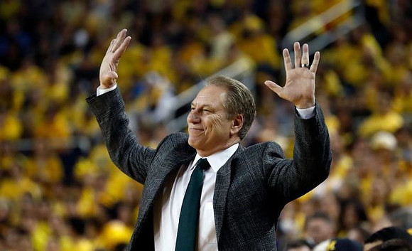 Michigan State Head Coach Tom Izzo