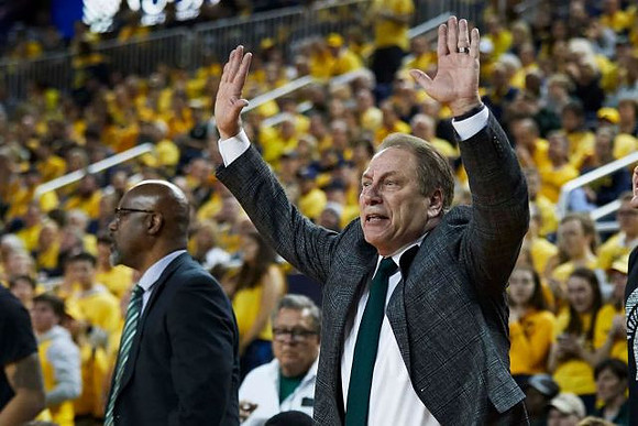 Michigan State Head Coach Tom Izzo