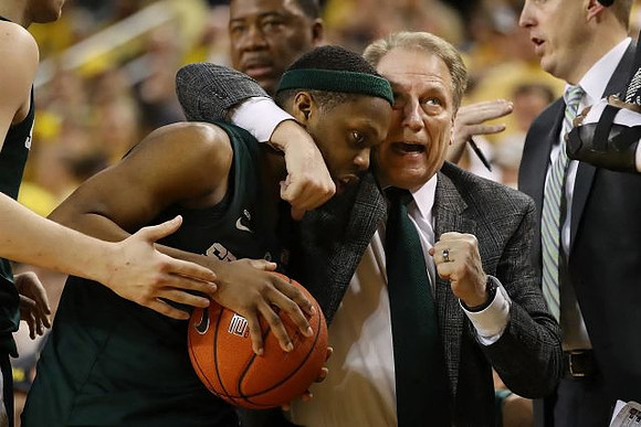 Michigan State Head Coach Tom Izzo