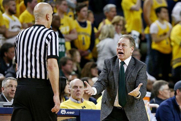 Michigan State Head Coach Tom Izzo