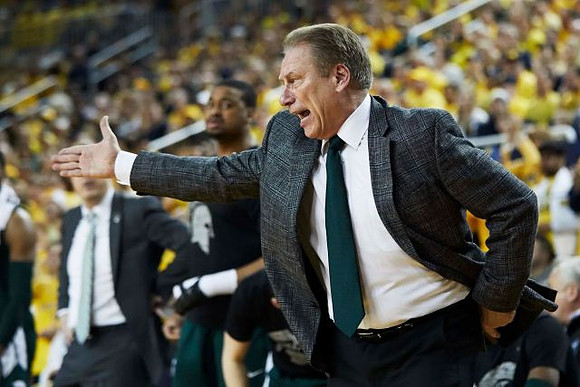 Michigan State Head Coach Tom Izzo