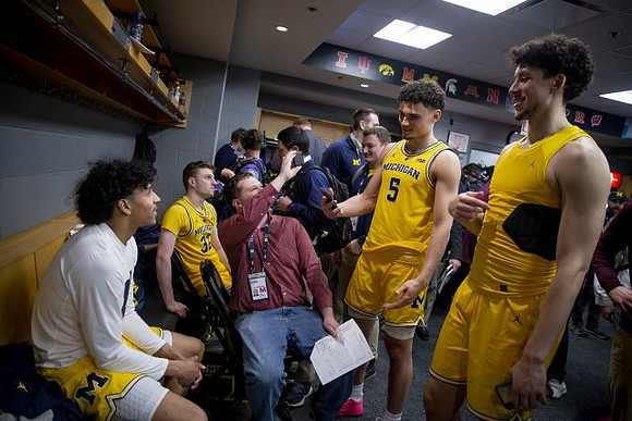 Eli Brooks (55), Luke Wilson (32), Adrien Nunez (5), and Brandon Johns Jr. (23)