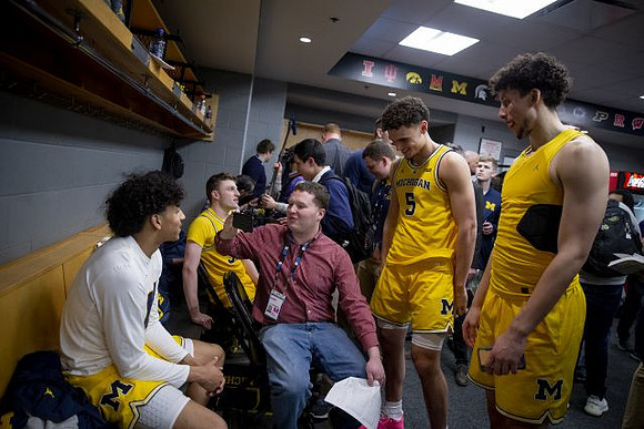 Eli Brooks (55), Luke Wilson (32), Adrien Nunez (5), and Brandon Johns Jr. (23)