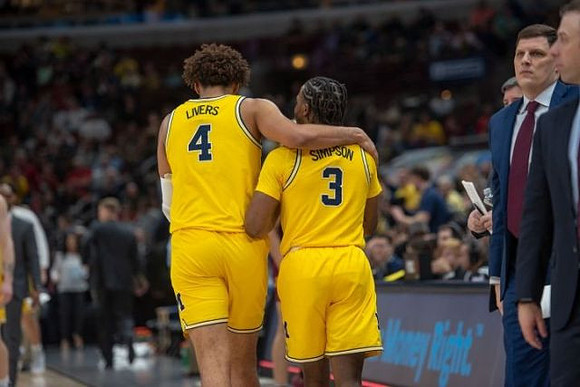 Isaiah Livers (4) and Zavier Simpson (3)