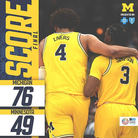 Isaiah Livers (4) and Zavier Simpson (3)