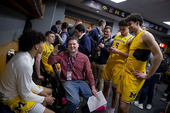 Eli Brooks (55), Luke Wilson (32), Adrien Nunez (5), and Brandon Johns Jr. (23)