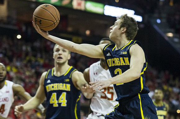 Max Bielfeldt (44) and Spike Albrecht (2)