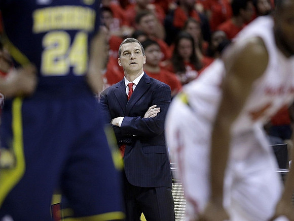 Maryland Head Coach Mark Turgeon