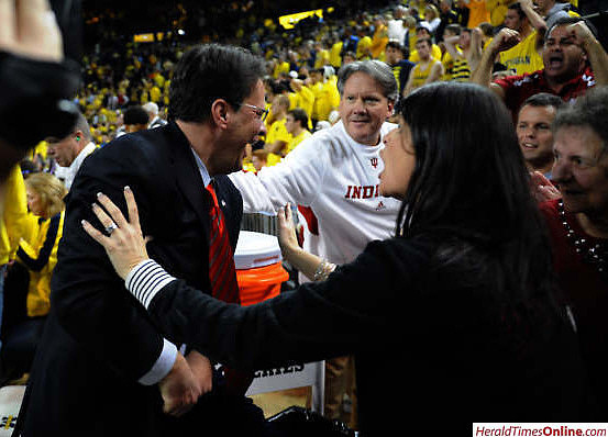 Indiana Head Coach Tom Crean