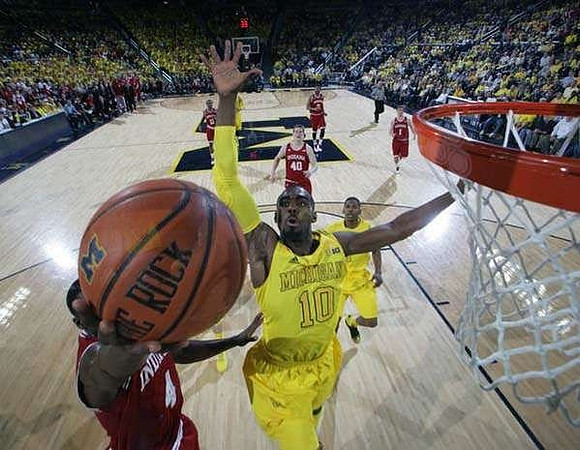 Tim Hardaway Jr. (10) and Trey Burke (3)