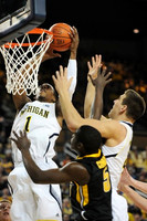 Glenn Robinson III (1) and Mitch McGary (4)