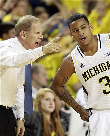 John Beilein and Trey Burke (3)