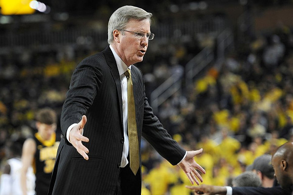 Iowa Head Coach Fran McCaffery