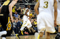 Tim Hardaway Jr. (10) and Trey Burke (3)