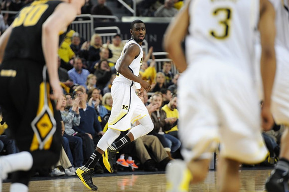 Tim Hardaway Jr. (10) and Trey Burke (3)