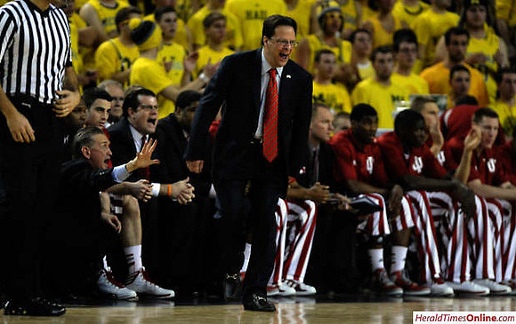 Indiana Head Coach Tom Crean