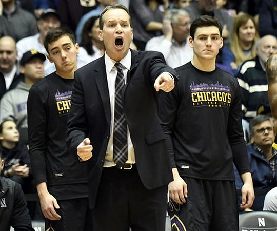Northwestern Head Coach Chris Collins