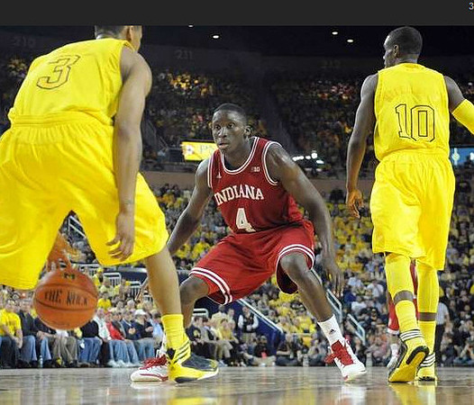 Trey Burke (3) and Tim Hardaway Jr. (10)