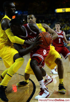 Tim Hardaway Jr. (10) and Trey Burke (3)