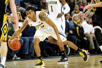 Trey Burke (3) and Glenn Robinson III (1)