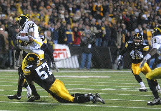 Darryl Stonum (22) and Zac Johnson (19)
