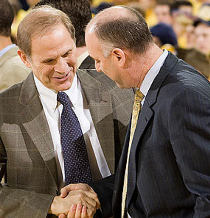 John Beilein and Ed DeChellis